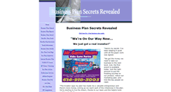 Desktop Screenshot of business-plan-secrets-revealed.com